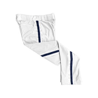 3874 MENS BALLPARK WHITE BRAID PANTS COL-SHARKS-MILITARY