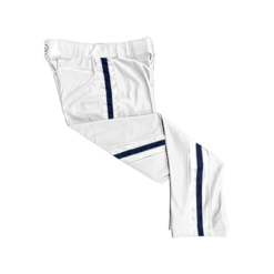3872 MENS BALLPARK WHITE BRAID PANTS COL-SHARKS-MILITARY