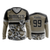 2701 WOMENS V NECK LONGSLEEVE AMVETS-POST-4-1