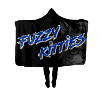 3881 UNISEX FAN WRAP HOODY FUZZY-KITTIES-1