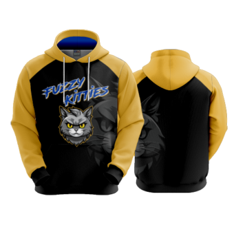 3881 UNISEX FLEECE HOODY FUZZY-KITTIES-1