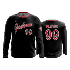 3878 MENS SPORT LONGSLEEVE JACKSON-BASEBALL-1