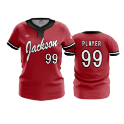 3878 WOMENS NO BUTTON SCOOP NECK JACKSON-BASEBALL-2