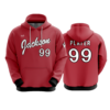 3878 UNISEX FLEECE HOODY JACKSON-BASEBALL-2