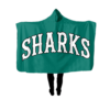 3880 UNISEX FAN WRAP HOODY COL-SHARKS-BASEBALL-2024-1