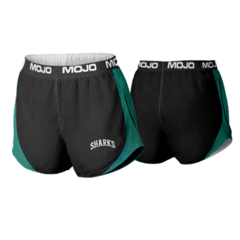 3874 WOMENS MICRO FIBER PRACTICE SHORT COL-SHARKS-BASEBALL-2024-1