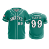 3874 MENS 2 BUTTON SCOOP NECK COL-SHARKS-BASEBALL-2024-1