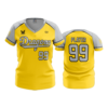 3630 WOMENS V NECK DRAGONS-BASEBALL-1