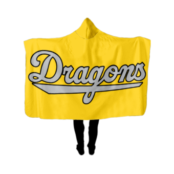 3630 UNISEX FAN WRAP HOODY DRAGONS-BASEBALL-1