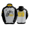 3630 UNISEX FLEECE HOODY DRAGONS-BASEBALL-2