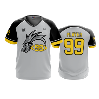 3630 MENS SPORT V NECK DRAGONS-BASEBALL-2
