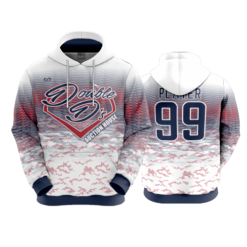 3888 UNISEX FLEECE HOODY DOUBLE-DS-2