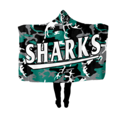 3887 UNISEX FAN WRAP HOODY SHARKS-CAMO-1