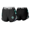 3887 WOMENS MICRO FIBER PRACTICE SHORT SHARKS-CAMO-1