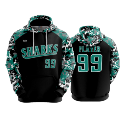 3887 UNISEX FLEECE HOODY SHARKS-CAMO-1