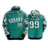 3874 UNISEX FLEECE HOODY SHARKS-CAMO-2