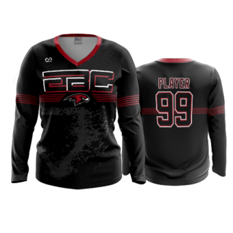 3865 WOMENS V NECK LONGSLEEVE EBC-SPIRIT-1