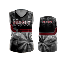 3863 WOMENS V NECK SLEEVELESS DUGOUT-1
