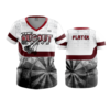 3863 WOMENS V NECK DUGOUT-2