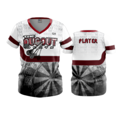 3863 WOMENS V NECK DUGOUT-2