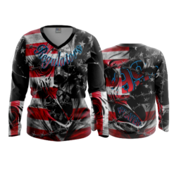 2213 WOMENS V NECK LONGSLEEVE REGULATORS-1