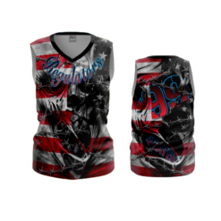 2213 WOMENS V NECK SLEEVELESS REGULATORS-1