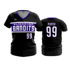 3832 WOMENS V NECK SLINGSHOT-BANDITS-1