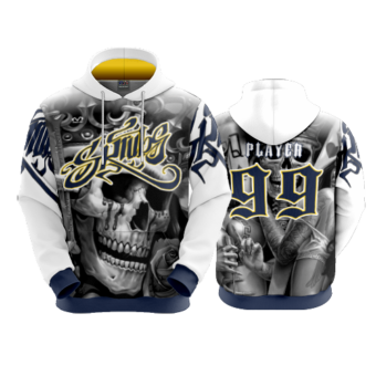 3867 UNISEX FLEECE HOODY SKRUBS-2