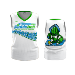 1742 WOMENS V NECK SLEEVELESS WEYMOUTH-CLUB-PICKLEBALL-2