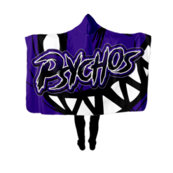 3871 UNISEX FAN WRAP HOODY PSYCHOS-1