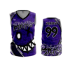3871 WOMENS V NECK SLEEVELESS PSYCHOS-1