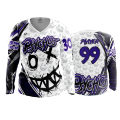 3871 WOMENS V NECK LONGSLEEVE PSYCHOS-2