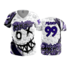 3871 WOMENS V NECK PSYCHOS-2