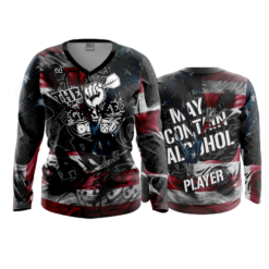 2822 WOMENS V NECK LONGSLEEVE THE-GARAGE-1