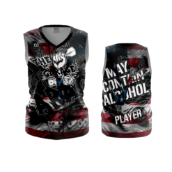 2822 WOMENS V NECK SLEEVELESS THE-GARAGE-1