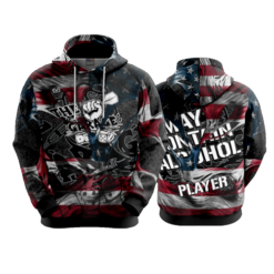 2822 UNISEX FLEECE HOODY THE-GARAGE-1