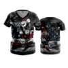 2822 WOMENS V NECK THE-GARAGE-2