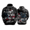 2822 UNISEX FLEECE HOODY THE-GARAGE-2