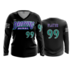 3879 WOMENS V NECK LONGSLEEVE DROPPIN-BOMBS-1