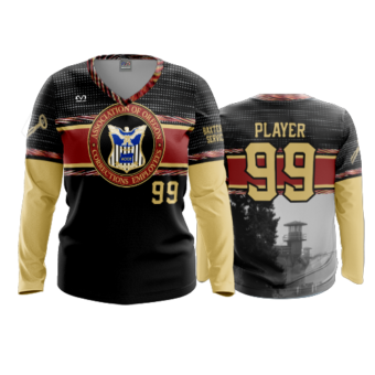 3877 WOMENS V NECK LONGSLEEVE AOCE-1