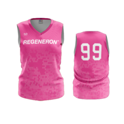 3420 WOMENS V NECK SLEEVELESS REGENERON-1