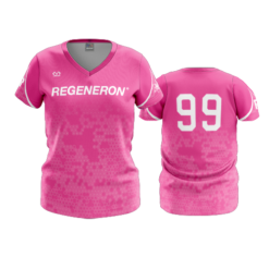 3420 WOMENS V NECK REGENERON-1