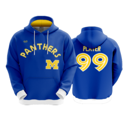 3882 UNISEX FLEECE HOODY MAYSVILLE-PANTHERS-1
