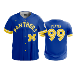 3882 MENS FULL BUTTON DOWN MAYSVILLE-PANTHERS-1