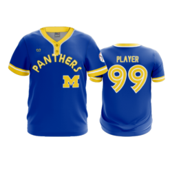 3882 MENS 2 BUTTON SCOOP NECK MAYSVILLE-PANTHERS-1