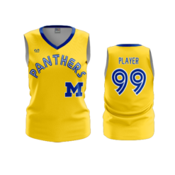 3882 WOMENS V NECK SLEEVELESS MAYSVILLE-PANTHERS-2