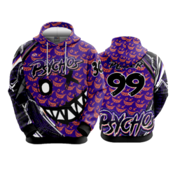 1983 UNISEX FLEECE HOODY PSYCHOS-1