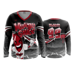 3883 WOMENS V NECK LONGSLEEVE MUMBO-SAUCE-1