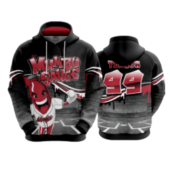 3883 UNISEX FLEECE HOODY MUMBO-SAUCE-1