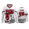 3883 WOMENS V NECK LONGSLEEVE MUMBO-SAUCE-2